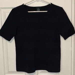 3 for $30 Ann Taylor Factory black short sleeve shirt size small petite
